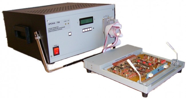Крона-706 Стенд проверки сопротивления изоляции электронных блоков ...